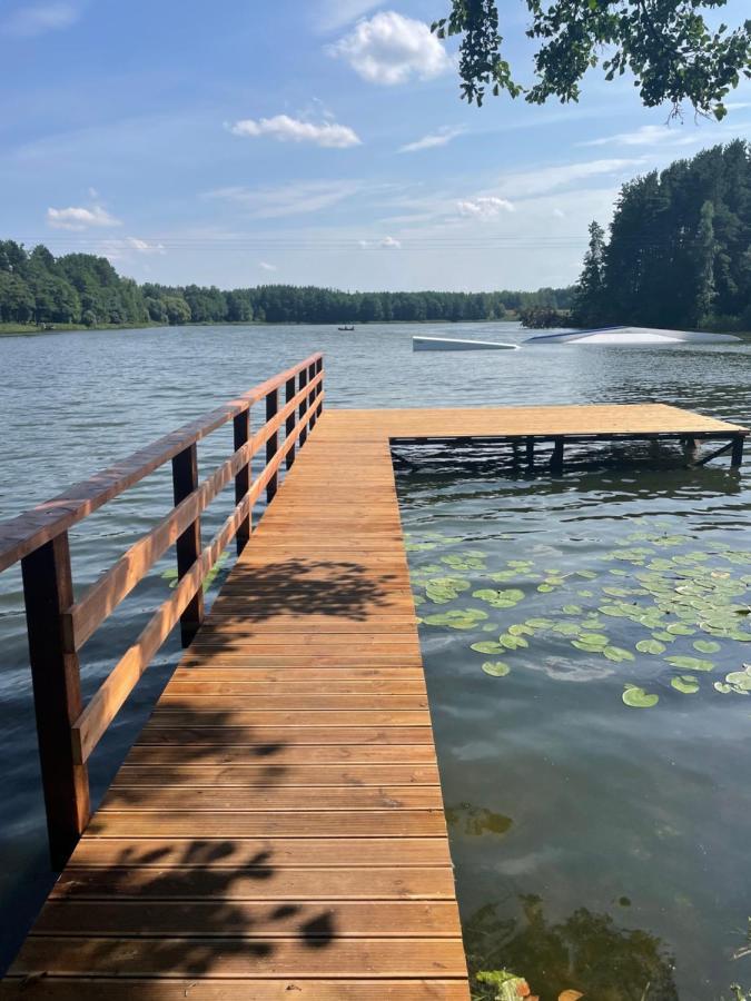 Ignalinos Pliazo Klubas Villa Bagian luar foto
