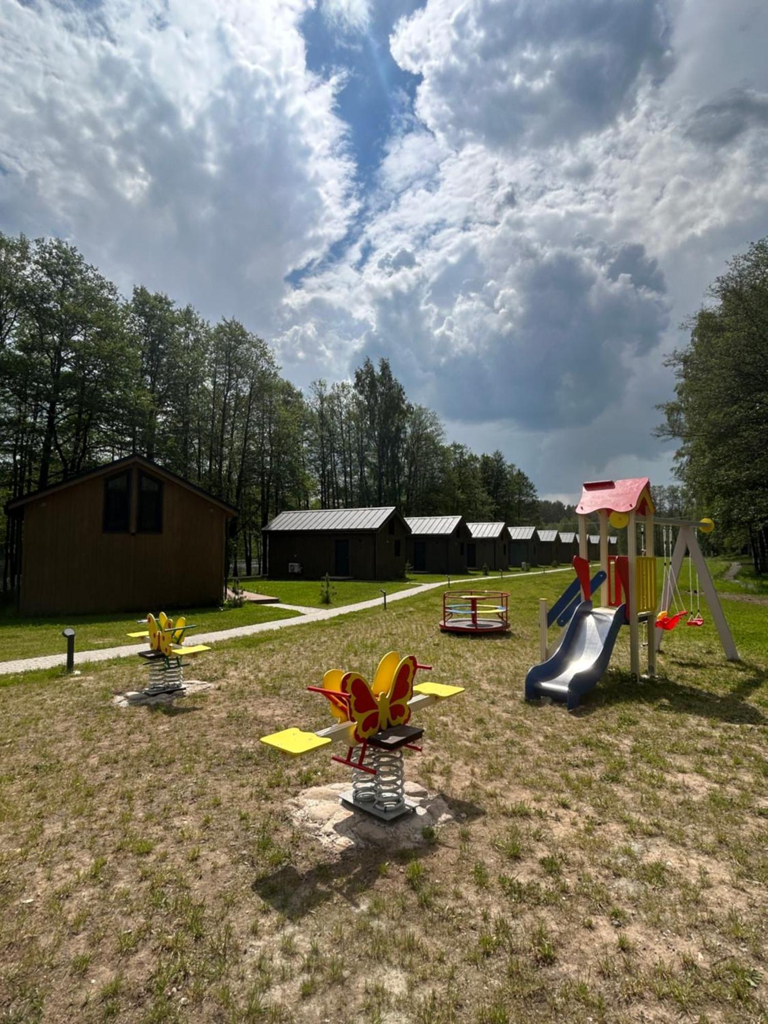 Ignalinos Pliazo Klubas Villa Bagian luar foto
