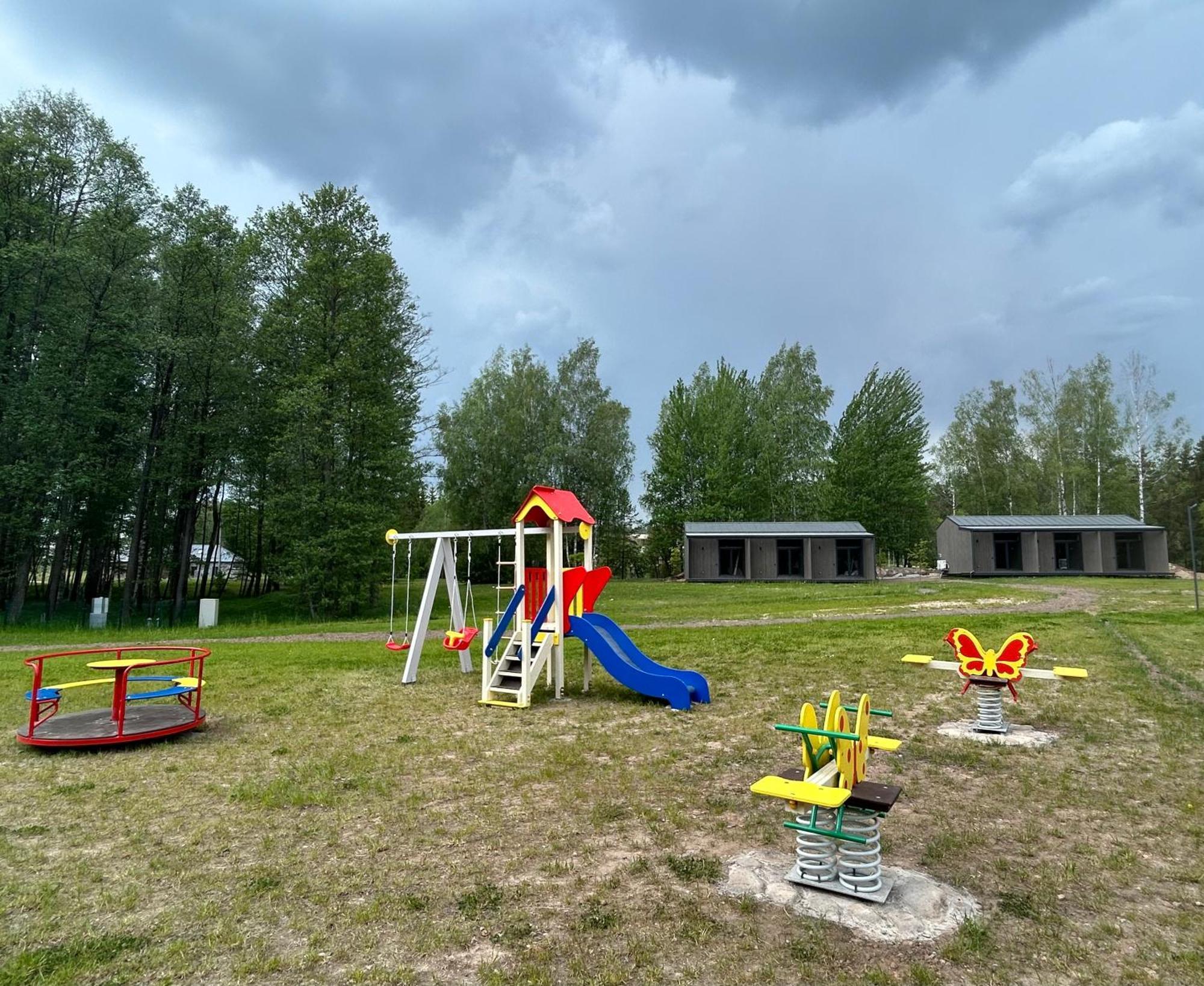 Ignalinos Pliazo Klubas Villa Bagian luar foto